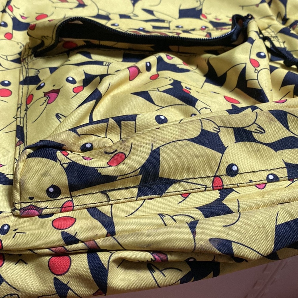 Yellow Pikachu Backpack - Picture 2 of 2